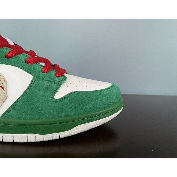 NEW Warren Lotas Jason Toxic Green Dunk Low Sneakers Men's Size 8.5 - Picture 5 of 12